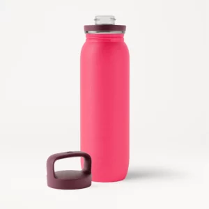 Multifunctional ultra-light spout cover Wide mouth stainless steel bottle