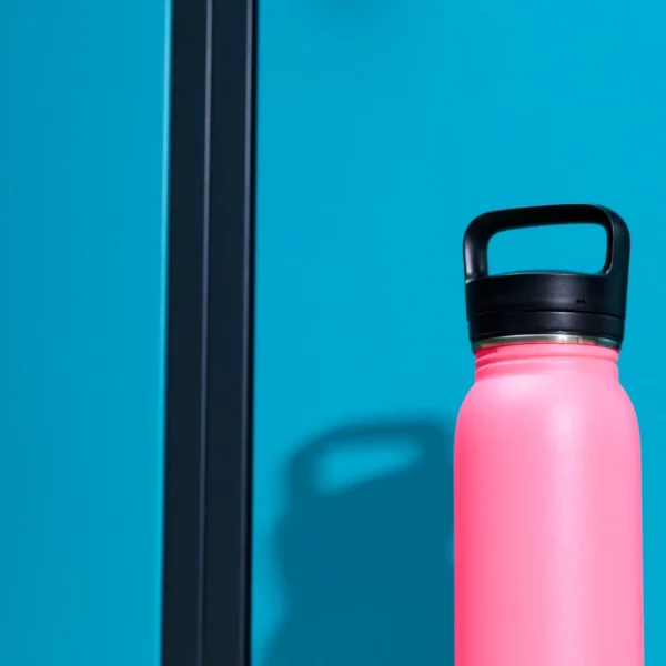 Multifunctional ultra-light spout cover Wide mouth stainless steel bottle - Image 2