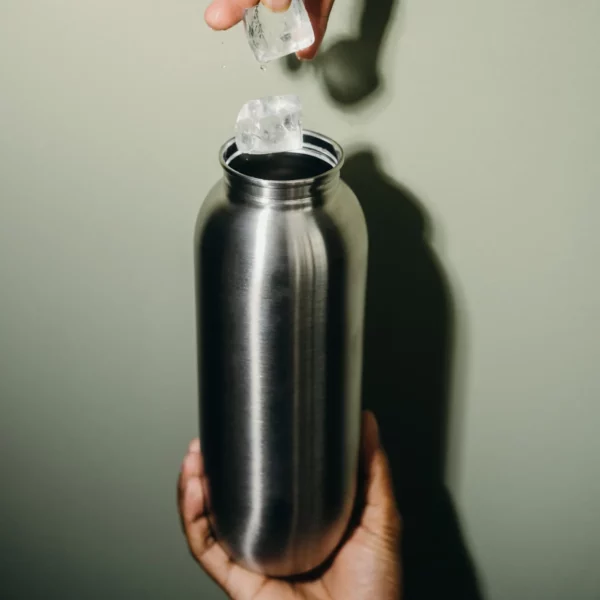 Multifunctional ultra-light spout cover Wide mouth stainless steel bottle - Image 3