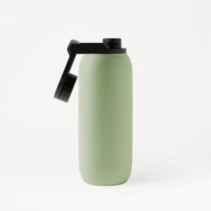 Multifunctional thermos cup rotating lid